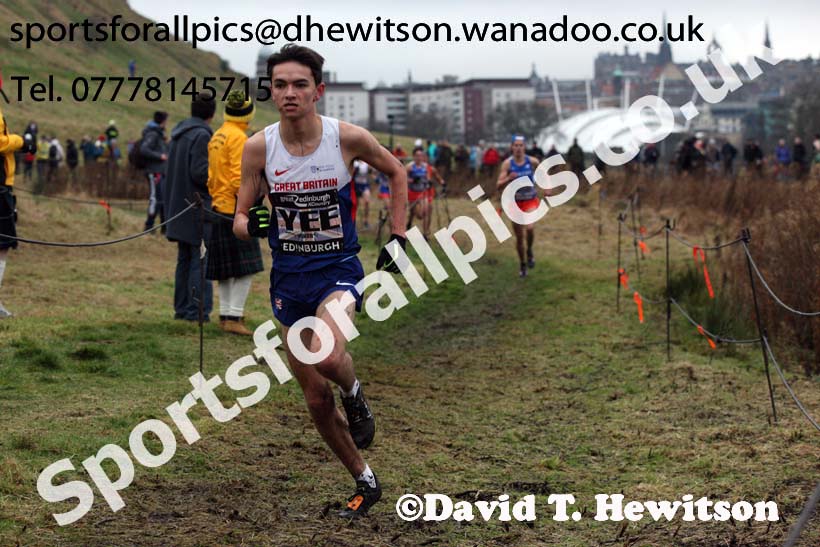 Junior mens Great Edinburgh Cross Country. Photo: David T. Hewitson/Sports for All Pics